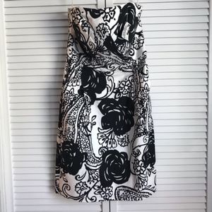White House Black Market Strapless Dress